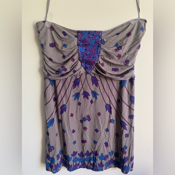 Free people strapless slinky top/ tunic. VGUC. - Picture 1 of 6